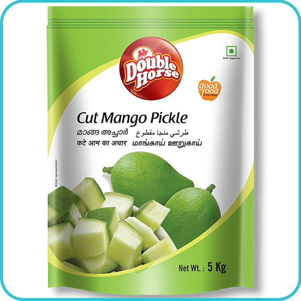 Mango Pickle pouch packaging design