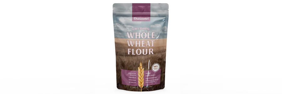 whole wheat flour Pouch Packing Design1