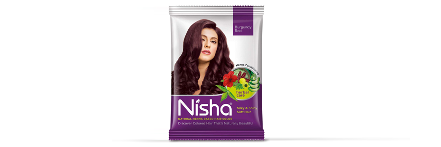 herbal mehandi Pouch Packing Design