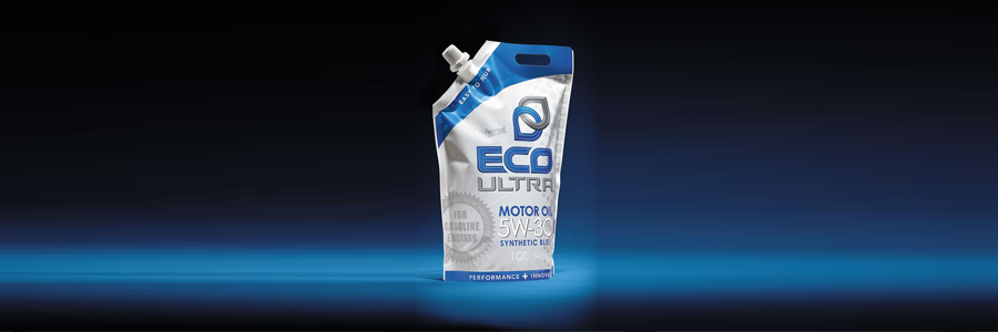 Motor Oil Pouch design