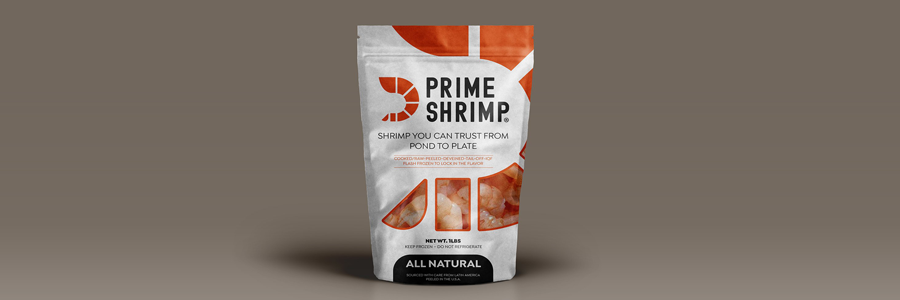 Shrimp pouch design