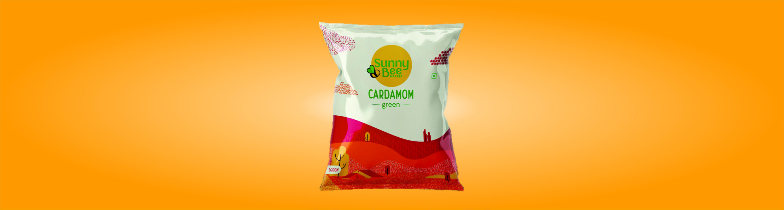 Cardamom Pouch Packing Design