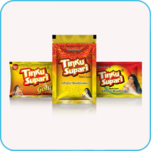 Supari Packet Pouch design