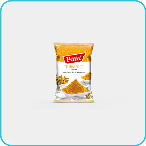 turmeric powder Pouch Packing Design