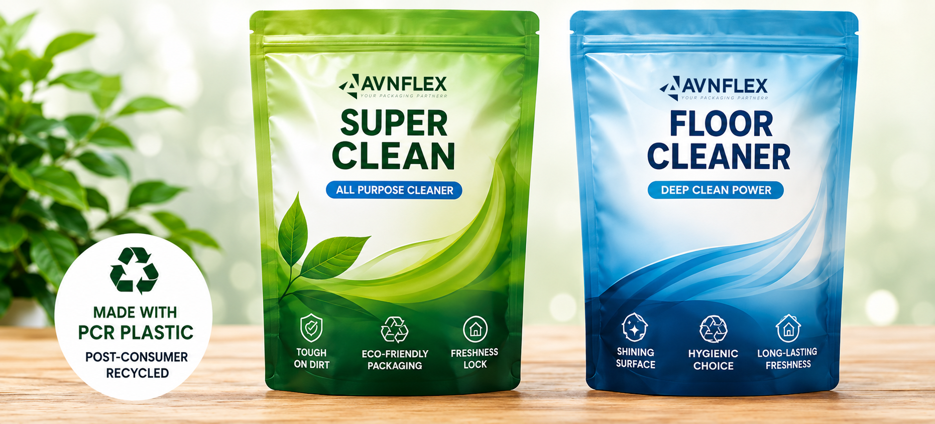 Recyclable Stand-Up Pouches